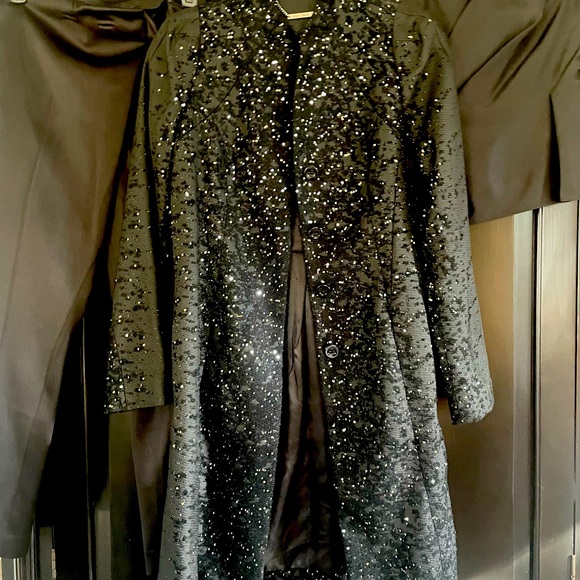 WHBM Embellished Black Jacket XS - Picture 8 of 8